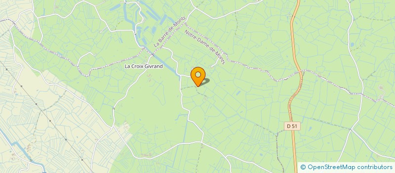 localisation de l'entreprise DAME DE MONTS D'ARVAN  NOTRE-DAME-DE-MONTS