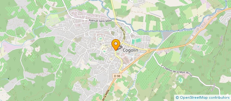 localisation de l'entreprise DAME DES ANGES à COGOLIN