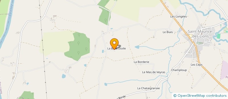 localisation de l'entreprise DAME FORET à SAINT-MAURICE-DES-LIONS