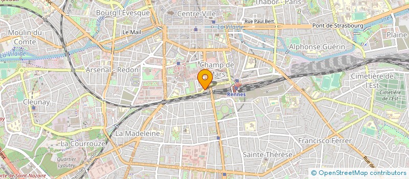 localisation de l'entreprise DAME JANE  RENNES