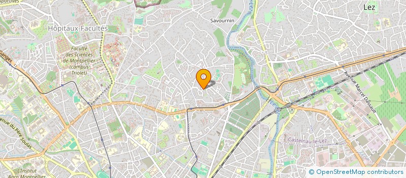 localisation de l'entreprise DAME JEANNE à MONTPELLIER