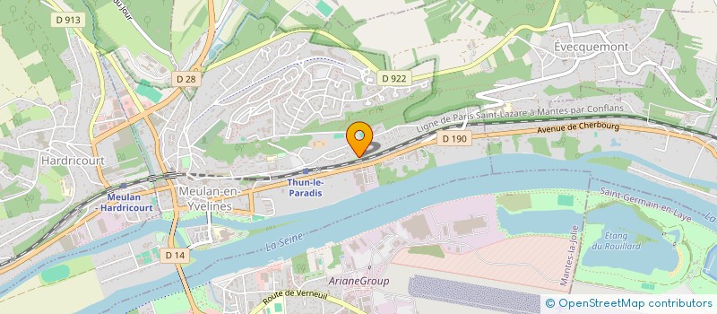 localisation de l'entreprise DAME NATURE  MEULAN-EN-YVELINES