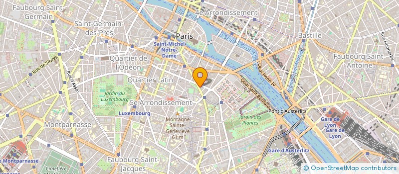 localisation de l'entreprise DAME PARIS  PARIS