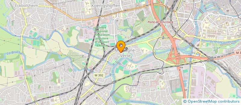 localisation de l'entreprise DAME-S à STRASBOURG