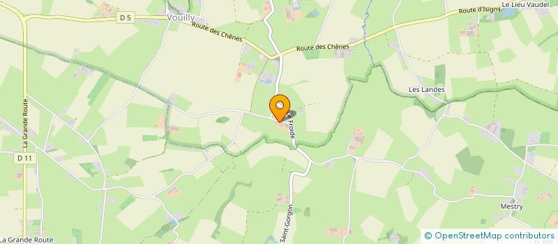 localisation de l'entreprise DAMECOUR  ISIGNY-SUR-MER