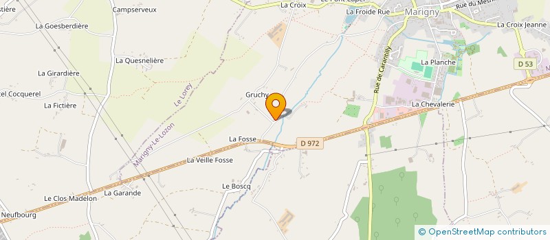 localisation de l'entreprise DAMEL  MARIGNY-LE-LOZON