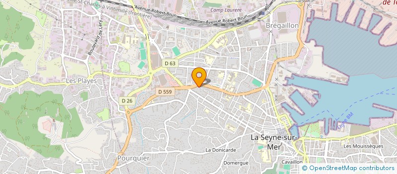 localisation de l'entreprise DAMELORIANE  LA SEYNE-SUR-MER