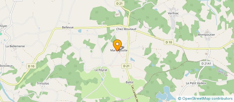 localisation de l'entreprise DAMEME  SAINT-AUVENT