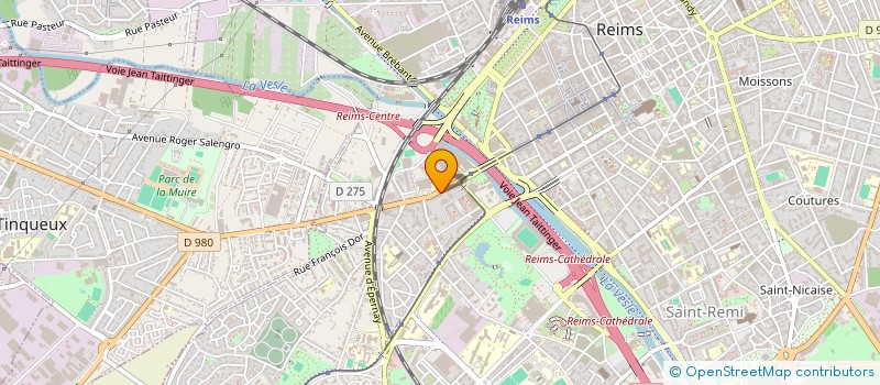 localisation de l'entreprise DAMERY ET ASSOCIES PATRIMOINE CONSEIL  REIMS