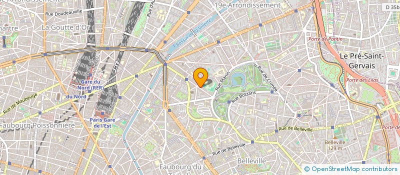 localisation de l'entreprise DAMES DE TREFFLES  PARIS