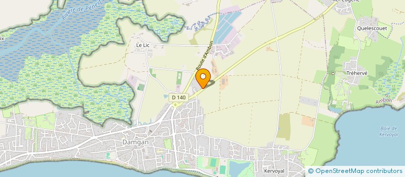 localisation de l'entreprise DAMGAN PLAISANCE  DAMGAN