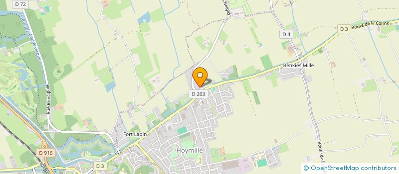 localisation de l'entreprise DAMHAU  HOYMILLE