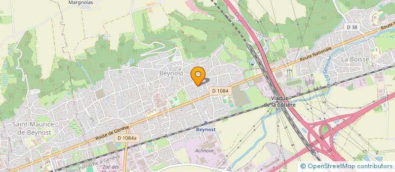 localisation de l'entreprise DAMI à BEYNOST