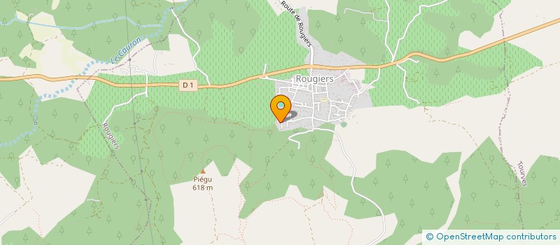 localisation de l'entreprise DAMI  ROUGIERS