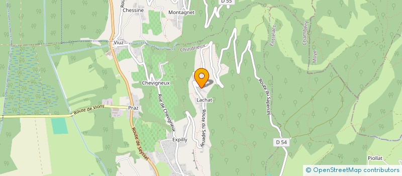 localisation de l'entreprise DAMI RACING  CHINDRIEUX