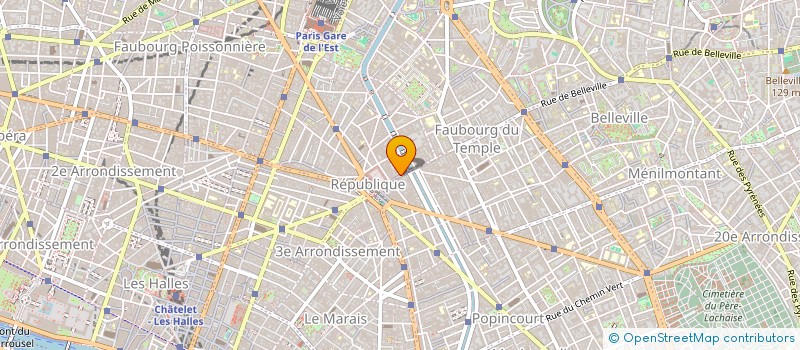 localisation de l'entreprise DAMIA DIFFUSION à PARIS 10
