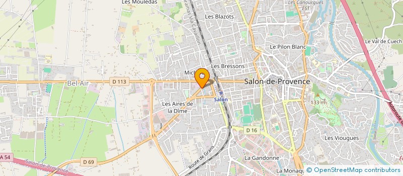localisation de l'entreprise DAMIAN RENOVATION à SALON-DE-PROVENCE