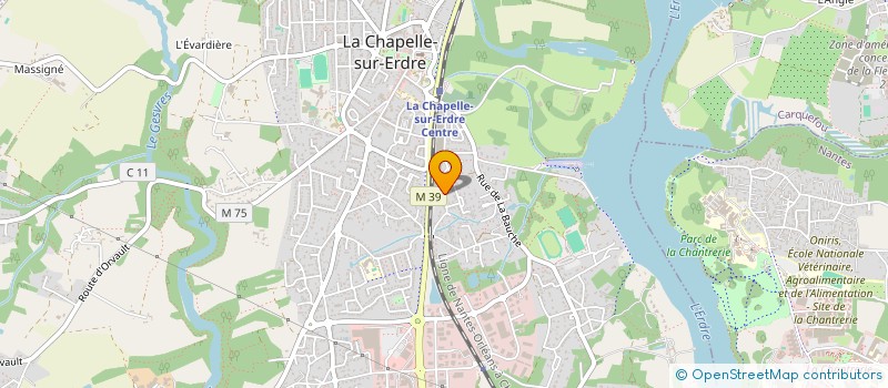 localisation de l'entreprise DAMIAN SANCHEZ-BUXAREU CONSEIL à LA CHAPELLE-SUR-ERDRE