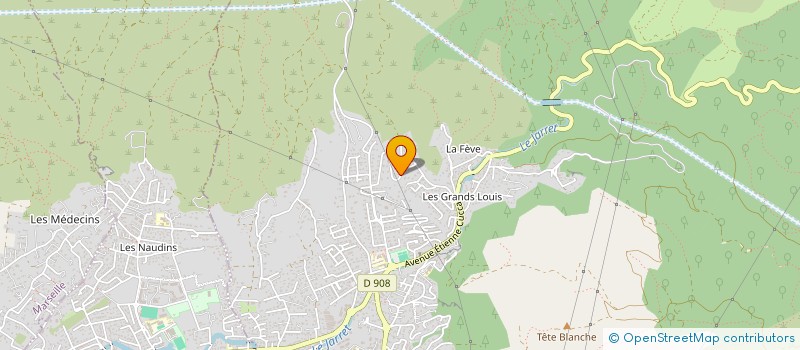 localisation de l'entreprise DAMIANT  ALLAUCH