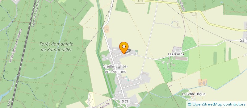 localisation de l'entreprise DAMICO  VIEILLE-EGLISE-EN-YVELINES