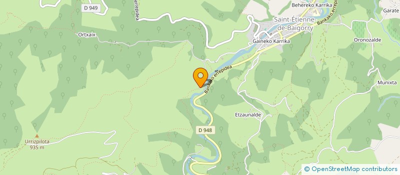 localisation de l'entreprise DAMICO'S  SAINT-JEAN-PIED-DE-PORT