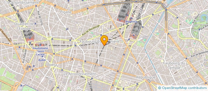 localisation de l'entreprise DAMICOM à PARIS