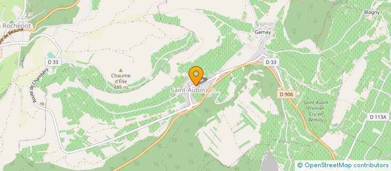 localisation de l'entreprise DAMIEN COLIN à SAINT-AUBIN