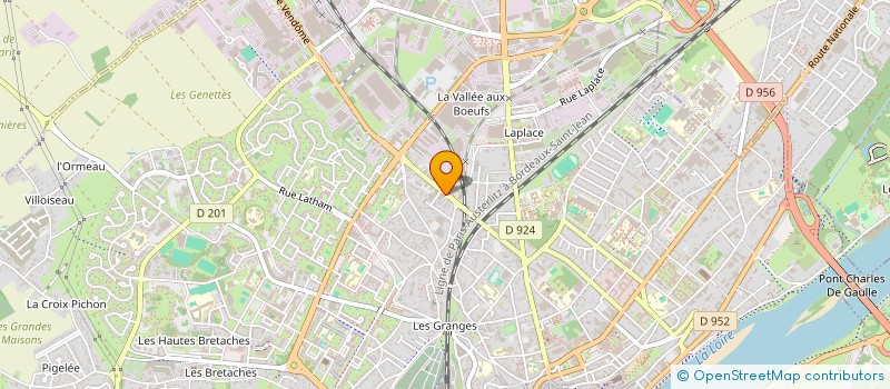 localisation de l'entreprise DAMIEN CYRIL PASSOS MERCIER  BLOIS