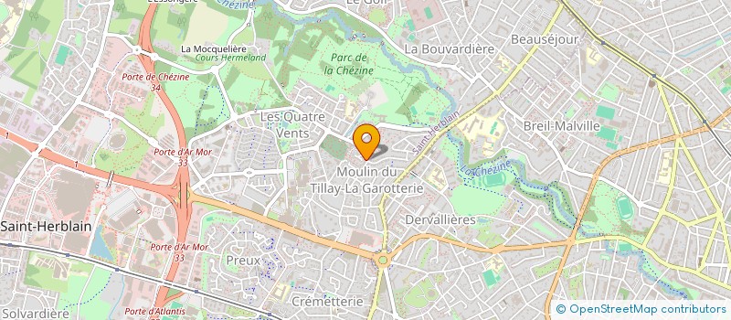 localisation de l'entreprise DAMIEN GLASSON  SAINT-HERBLAIN