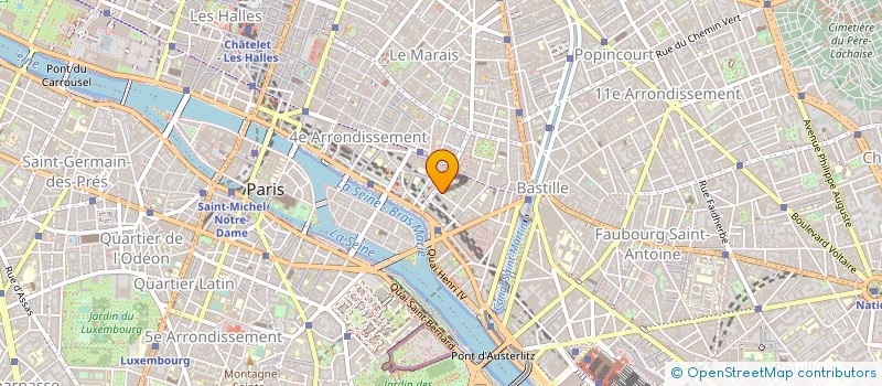 localisation de l'entreprise DAMIEN LAFON ET ALEXANDRE SAUGUES EVASION ADLAS EVASION à PARIS
