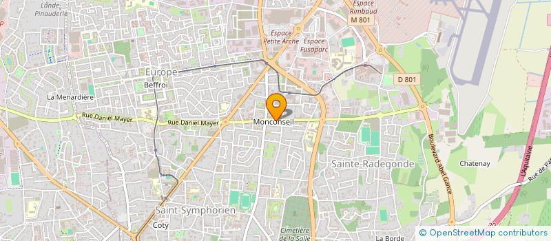 localisation de l'entreprise DAMIEN LAGARDE ET SOPHIE LAGARDE  TOURS