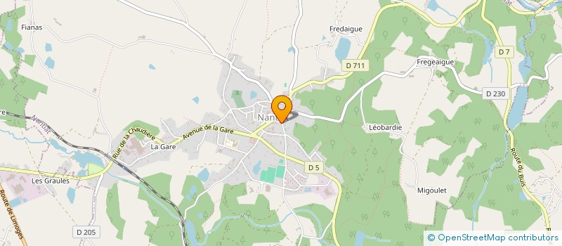 localisation de l'entreprise DAMIEN SEINNE à SAINT-PARDOUX-LE-LAC