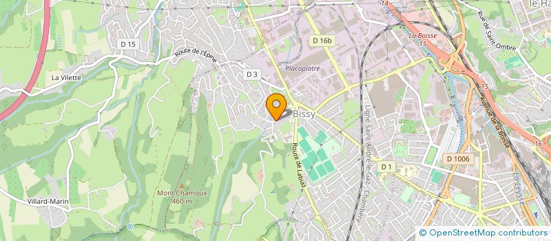 localisation de l'entreprise DAMIEN SERVO DESIGN STUDIO - DS  COGNIN