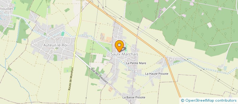 localisation de l'entreprise DAMIEN&SO  SAULX-MARCHAIS