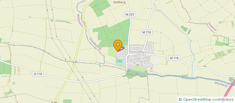 localisation de l'entreprise DAMIER INVEST  OSTHOFFEN