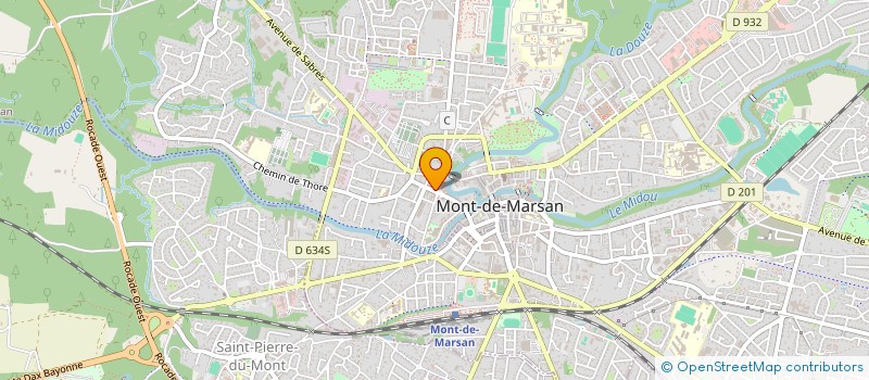 localisation de l'entreprise DAMIER MONTOIS ET LANDAIS à MONT-DE-MARSAN
