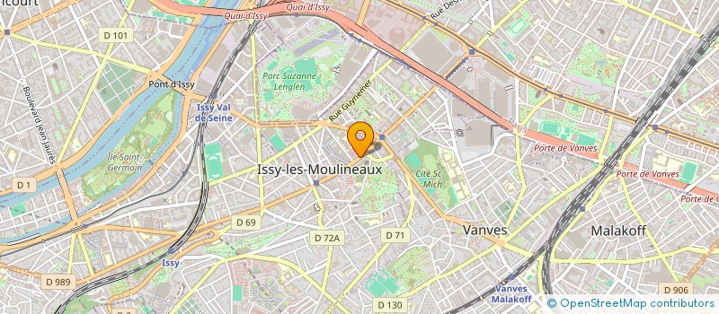 localisation de l'entreprise DAMIKEST à ISSY-LES-MOULINEAUX