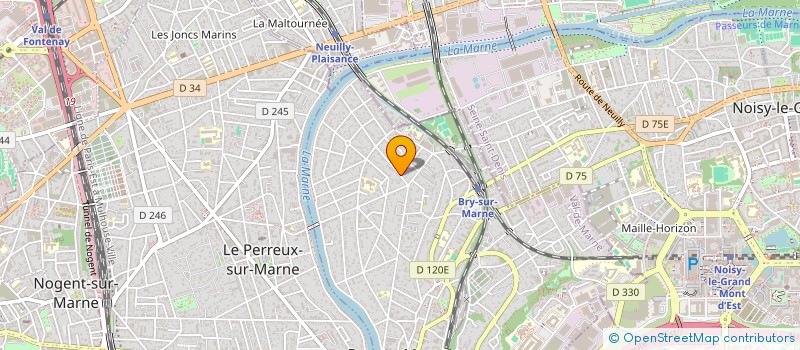 localisation de l'entreprise DAMILUC  BRY-SUR-MARNE