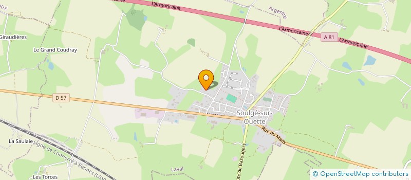 localisation de l'entreprise DAMIMO  SOULGE-SUR-OUETTE