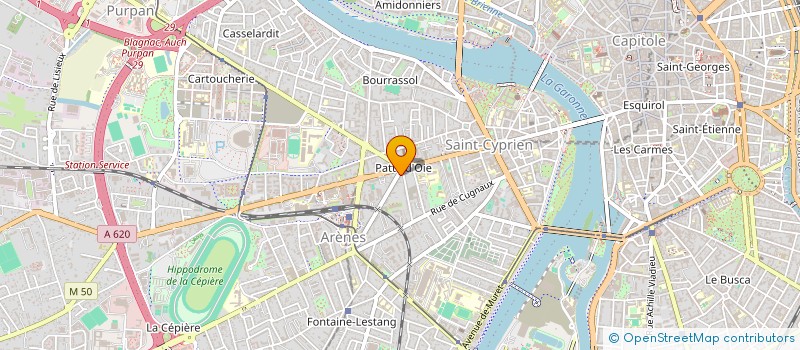 localisation de l'entreprise DAMIOT MARTINEZ  TOULOUSE