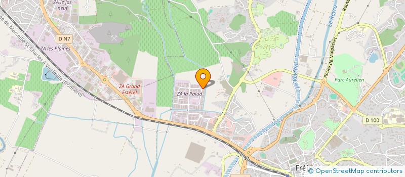 localisation de l'entreprise DAMIRO à FREJUS