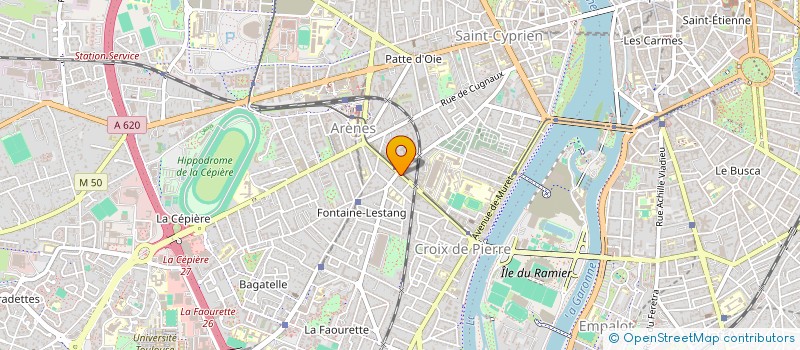 localisation de l'entreprise DAMISA à TOULOUSE
