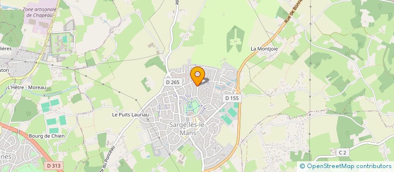 localisation de l'entreprise DAMISISOL  SARGE-LES-LE-MANS