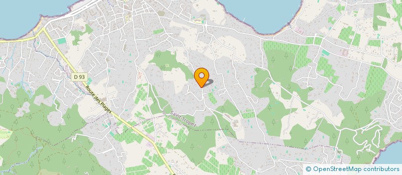 localisation de l'entreprise DAMJENA à SAINT-TROPEZ