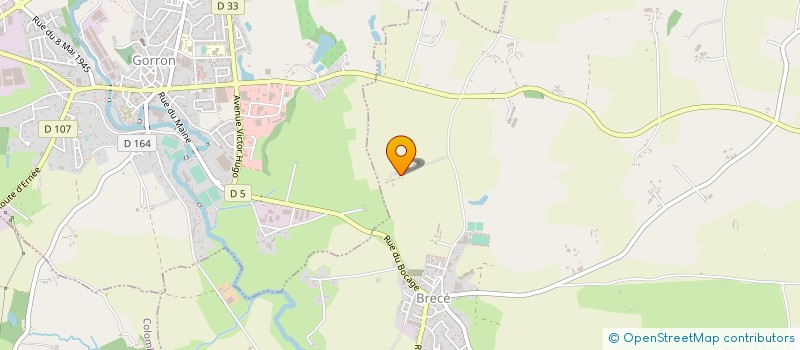 localisation de l'entreprise DAMJESS  BRECE