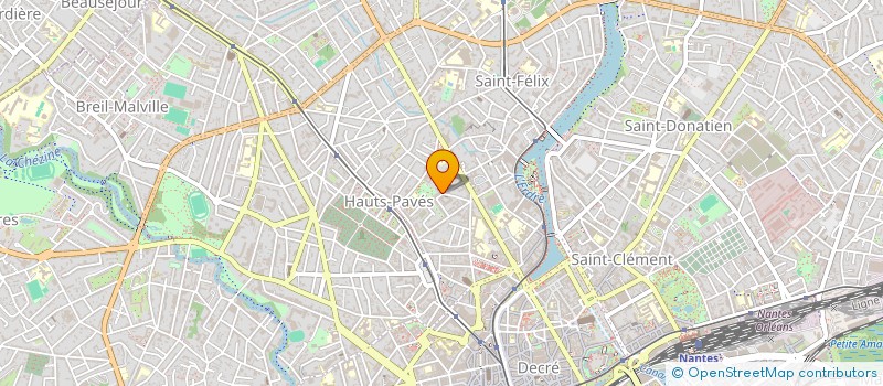 localisation de l'entreprise DAMLAR  NANTES