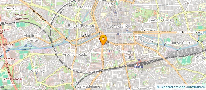 localisation de l'entreprise DAMM  RENNES