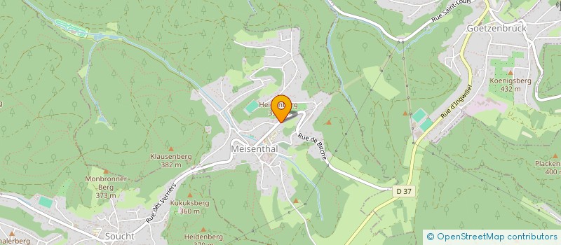 localisation de l'entreprise DAMMAG  MEISENTHAL