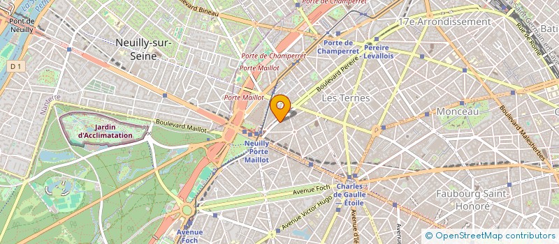 localisation de l'entreprise DAMMARTIN 53 LECLERC à PARIS
