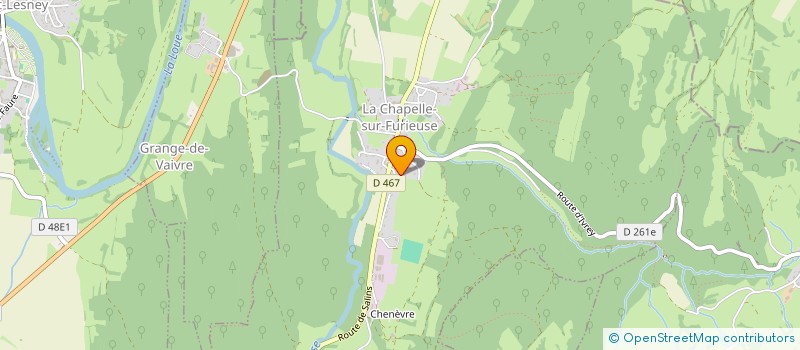 localisation de l'entreprise DAMNON LA CHAPELLE  LA CHAPELLE-SUR-FURIEUSE